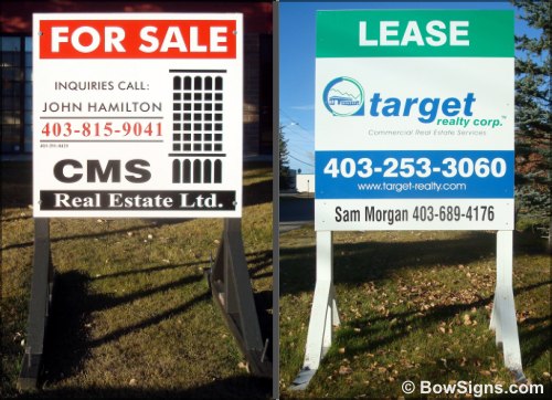 Property For Sale Sign Maker Calgary Alberta
